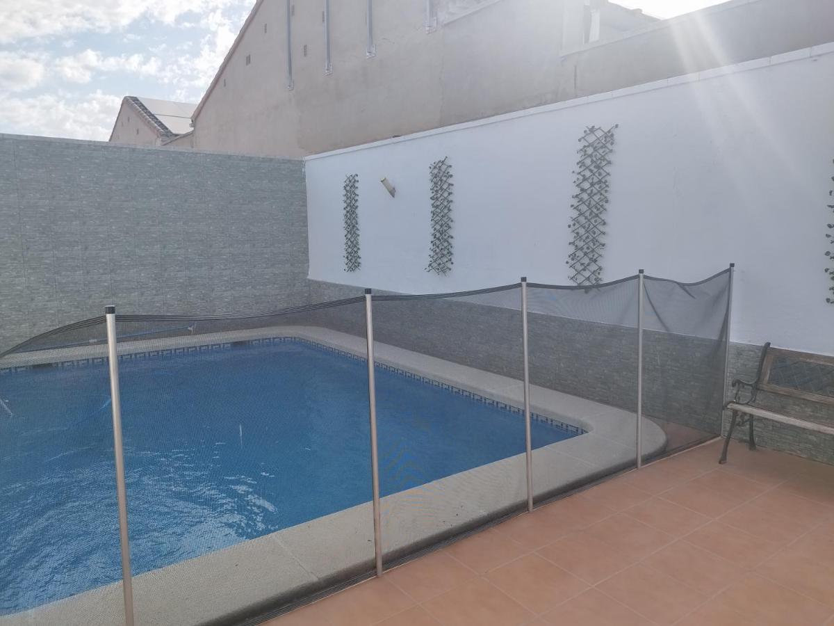 La Mancheguita De Madrigueras 5 Dormitorios Dobles Chalet Con Piscina, Barbacoa Y Sala De Juegos Ideal Familias 11 Personas Exterior foto